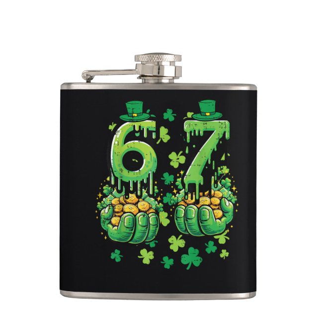 Flasques 6 7 Jour de la Saint-Patrick (Devant)