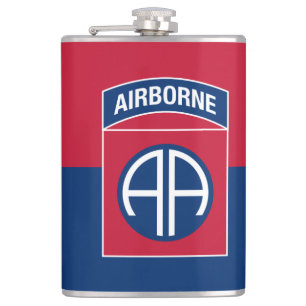 Flasques 82e division aérienne Flag Military Vétéran