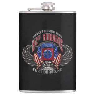 Flasques 82e fiole enroulée en vinyle de Fort Bragg