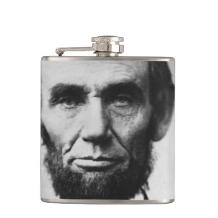 Flasques Abraham Lincoln Portrait