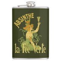 Absinthe Green Fairy La Fee Verte, Poster Steampun