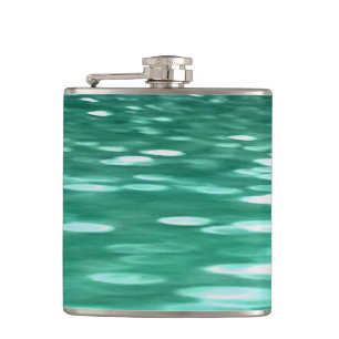 Flasques Abstrait #3 : Shimmer vert