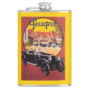 Flasques Affiche promotionnelle d'automobile de Peugeot