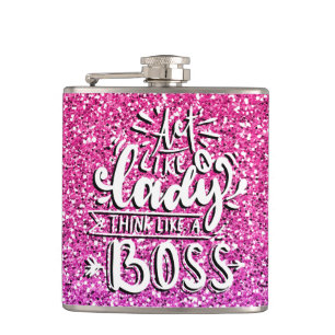 FLASQUES AGISSEZ COMME UNE FEMME PENSANT COMME UN BOSS PERS