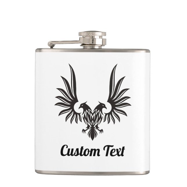 Flasques Aigle à deux têtes Fiole (Devant)