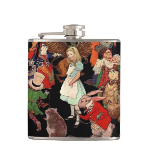 Flasques Alice au pays des merveilles