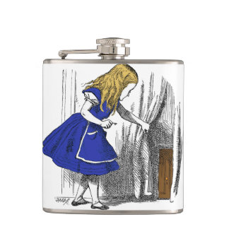 Flasques Alice au pays des merveilles - la petite porte