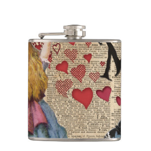 Flasques Alice au pays des merveilles me mangent petit pain