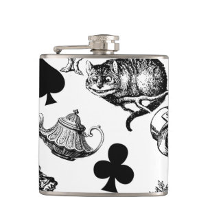 Flasques Alice White Rabbit Wonderland Classic