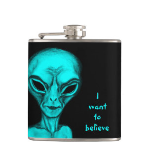 Flasques Alien, je veux croire
