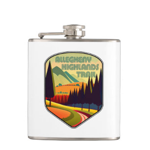 Flasques Allegheny Highlands Trail Virginie-Occidentale Cou