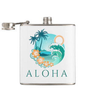 Flasques Aloha Tropical