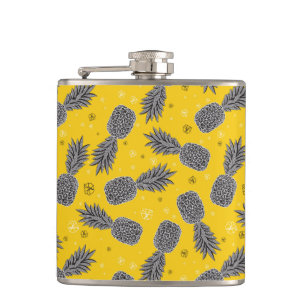 Flasques Ananas Sur Or