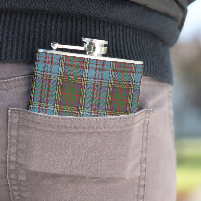 Flasques Anderson Clan Tartan Plaid Motif Scottish (En situation)