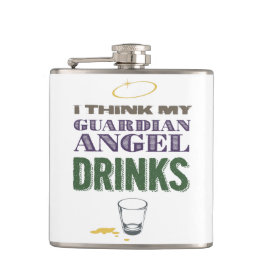 Flasques Ange gardien alcoolique