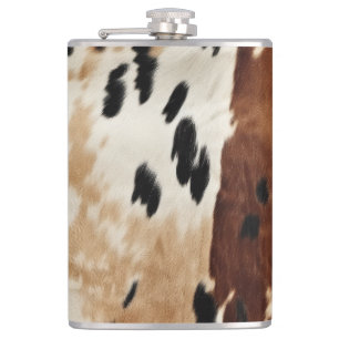 Flasques Animal de la vache Brown de l'Ouest