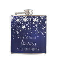Anniversaire marine bleu argent étoile nom