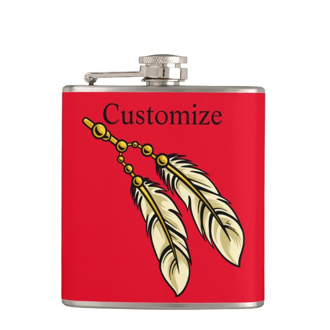 Flasques Apache Feathers Thunder_Cove (Devant)