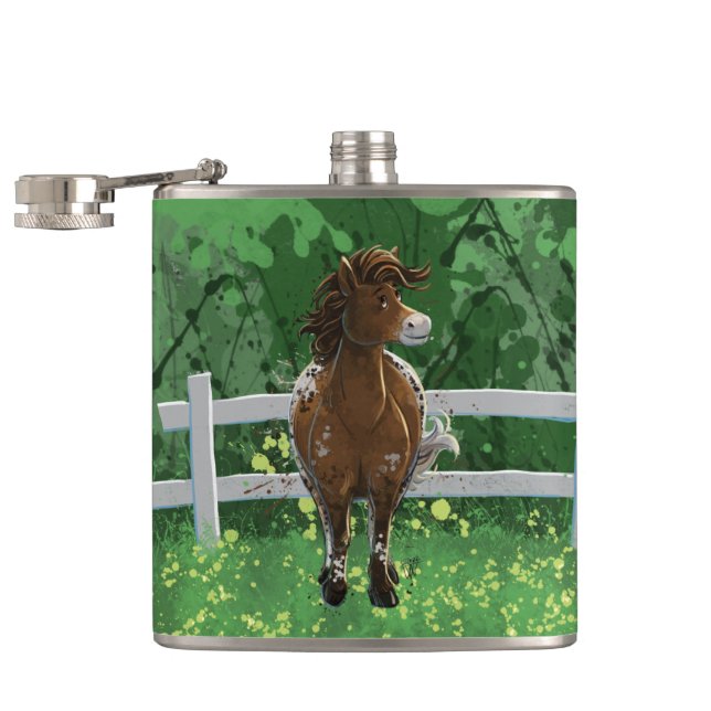 Flasques Appaloosa Pony (Ouvert)