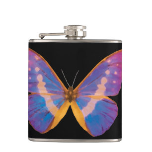 Flasques Aquarelle de papillon excotique