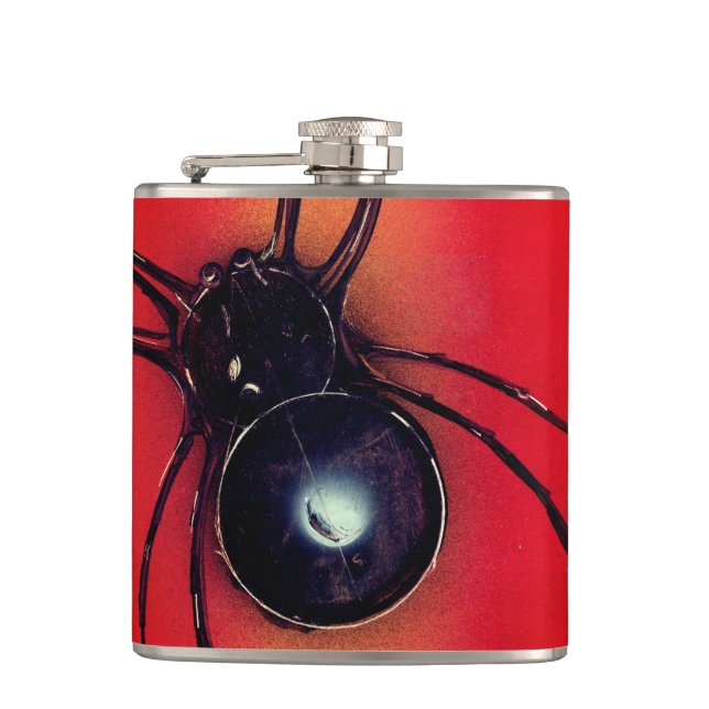 Flasques Araignée noire (Devant)