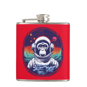 Flasques Astronaute du singe spatial