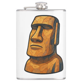 Flasques Attitude antique stoïque Moai