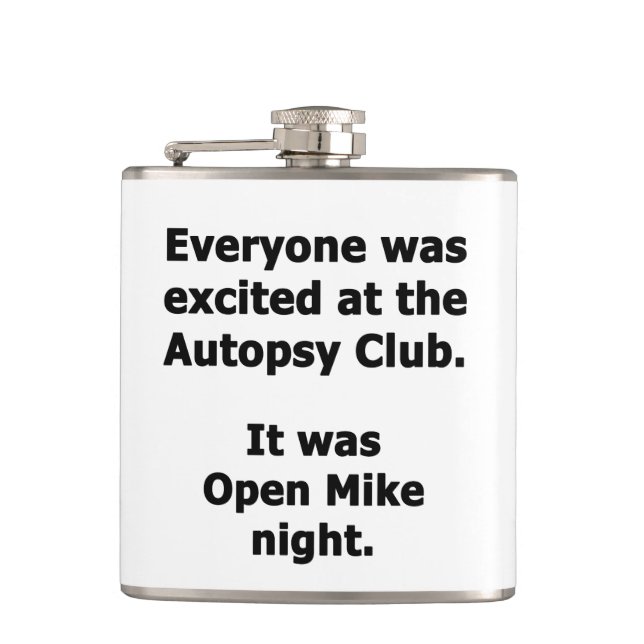 Flasques Autopsie Club (Devant)