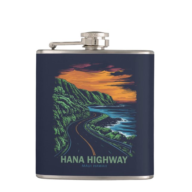 Flasques Autoroute Hana Maui Hawaii Vista (Devant)