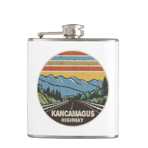 Flasques Autoroute Kancamagus Monts New Hampshire