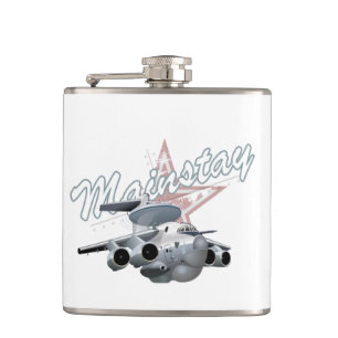 Flasques Avion militaire de dessin