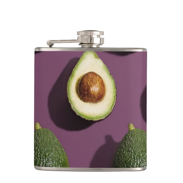 Flasques Avocado vert violet (Devant)