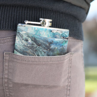 Flasques Baleine bleue