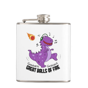 Flasques Ballons De Feu Dinosaure Meteor