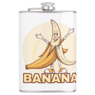 Flasques Banane drôle
