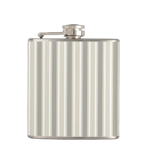 Flasques Bande de bonbons beige