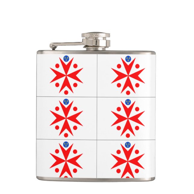 Flasques Bannière de la Marine Médicis de Toscane (Devant)