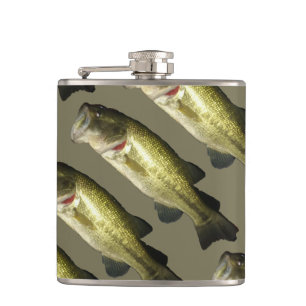 Flasques Bass Fish Modern Design Mens