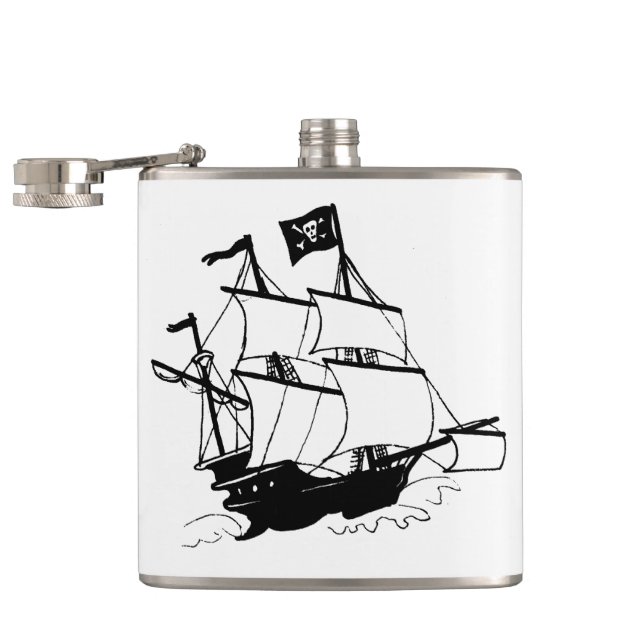Flasques Bateau pirate (Ouvert)