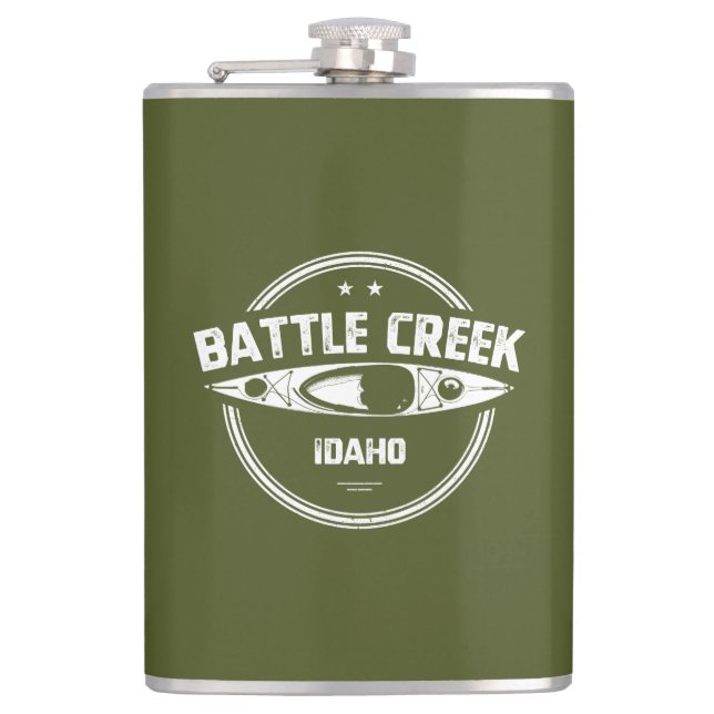 Flasques Battle Creek Wild Et Rivière Pittoresque Idaho Kay (Devant)