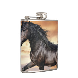 Flasques Beau Cheval Noir