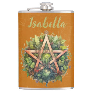 Flasques Belle forêt Pagan Pentagram