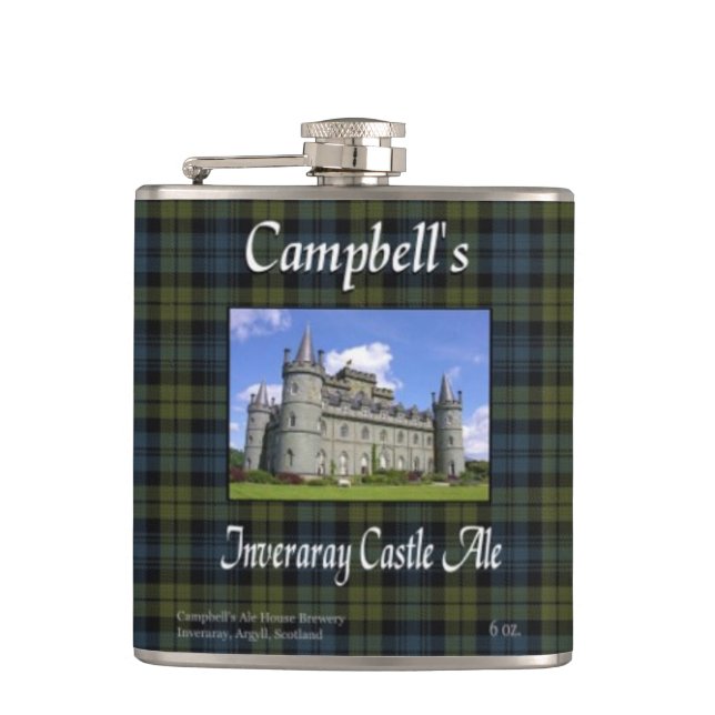Flasques Bière anglaise de château d'Inveraray de Campbell (Devant)
