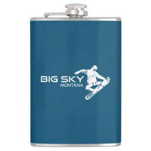 Flasques Big Sky Resort Montana Snowboardeur