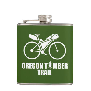 Flasques Bikepacking du sentier du bois de l'Oregon