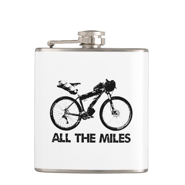 Flasques Bikepacking Tous Les Miles (Devant)
