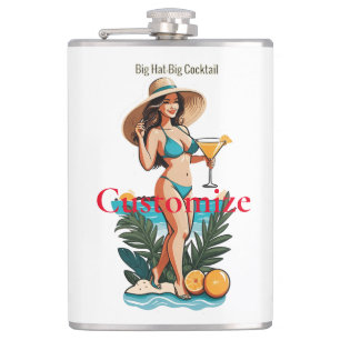 Flasques Bikini Babe Big Casquette - Big Cocktail Thunder_C