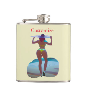 Flasques Bikini Booty Beach Girl Thunder_Cove