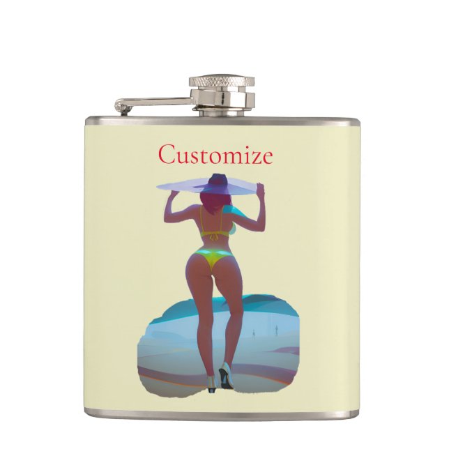 Flasques Bikini Booty Beach Girl Thunder_Cove (Devant)
