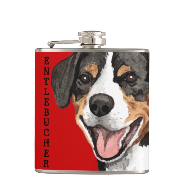 Flasques Bloc couleur Entlebucher (Devant)